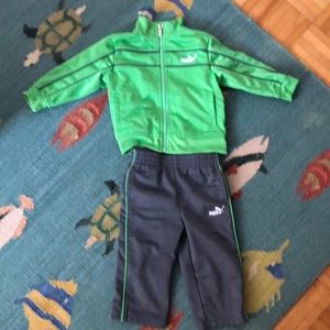 Puma tracksuit size 12m